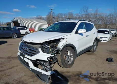 2017 Hyundai Santa Fe Sport 2.4L from USA, damaged, VIN 5NMZUDLB4HH041534